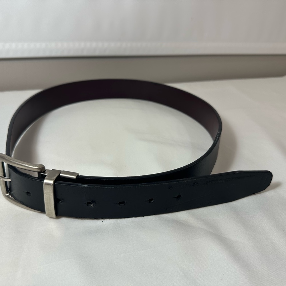 Nautica men brown and black reversible belt